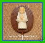 2010 Praying Girl Chocolate or Hard Candy Lollipop Mold